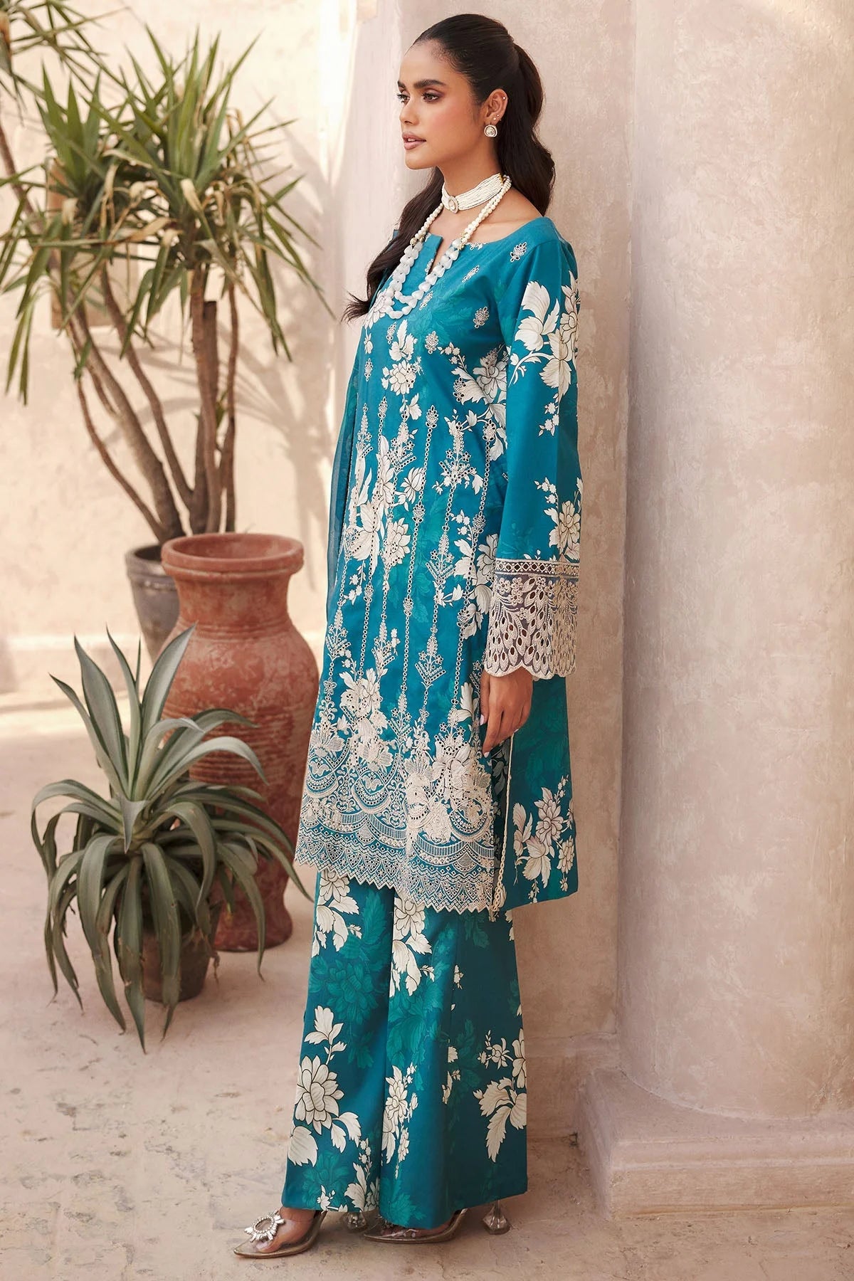 3737-LILLY EMBROIDERED LAWN UNSTITCHED