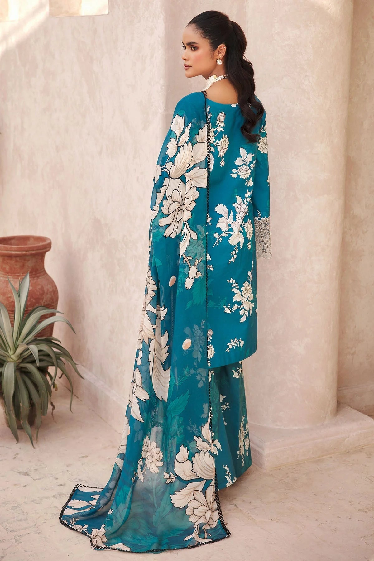 3737-LILLY EMBROIDERED LAWN UNSTITCHED
