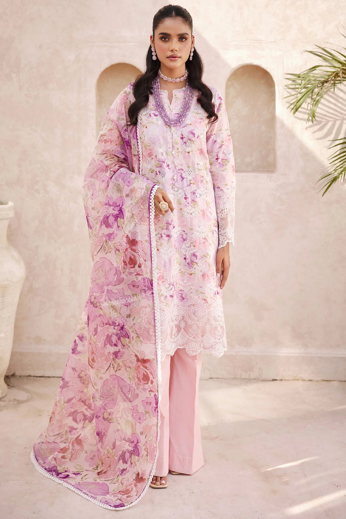 3738-LEAH EMBROIDERED LAWN UNSTITCHED