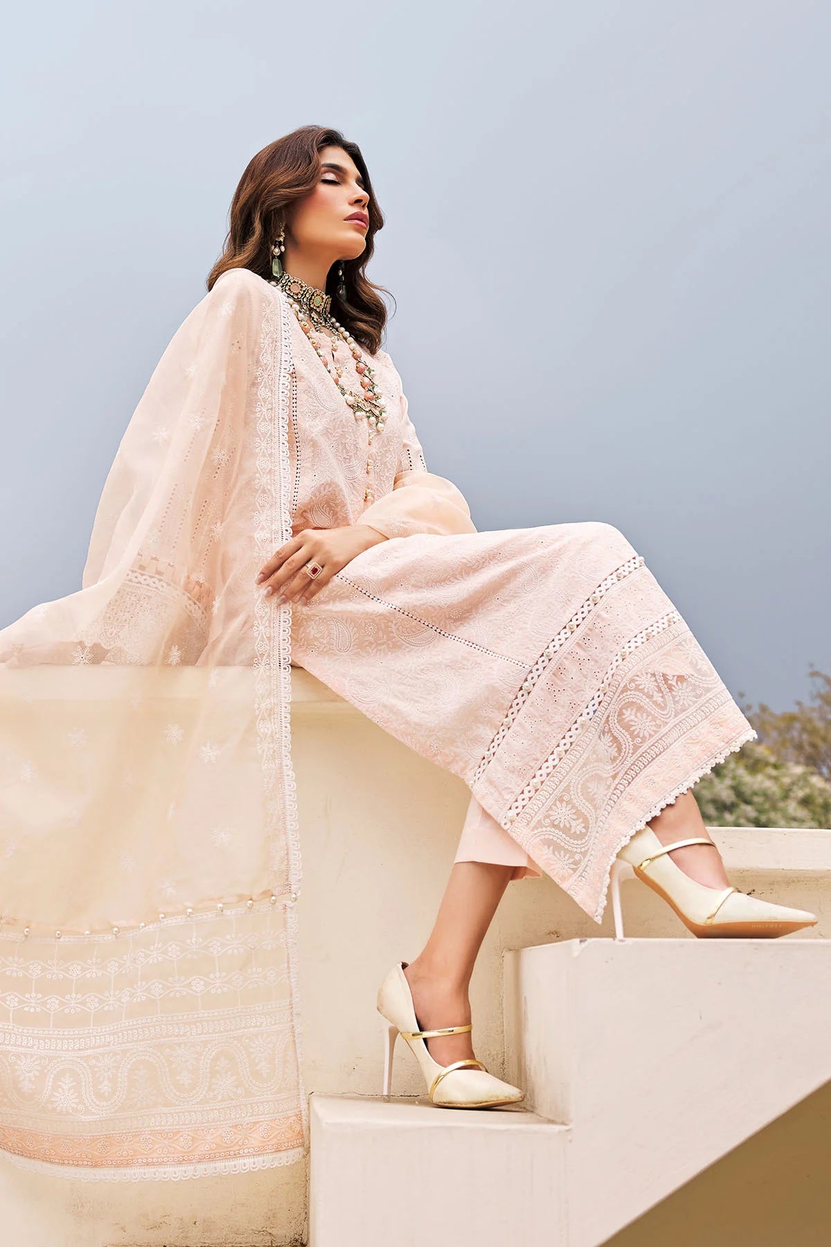 3982-ASRA EMBROIDERED LAWN UNSTITCHED