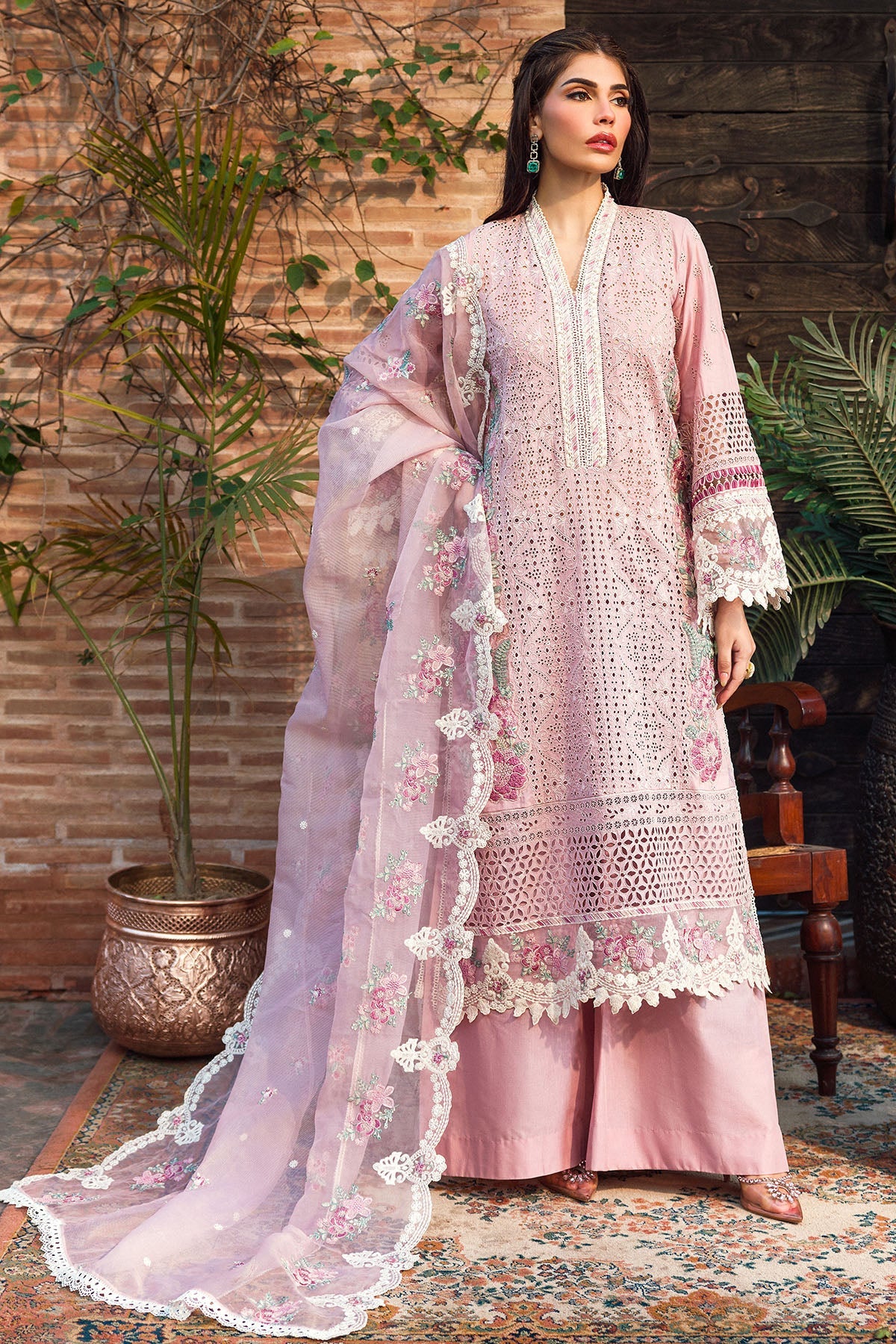 4433-PAKEEZA EMBROIDERED LAWN UNSTITCHED