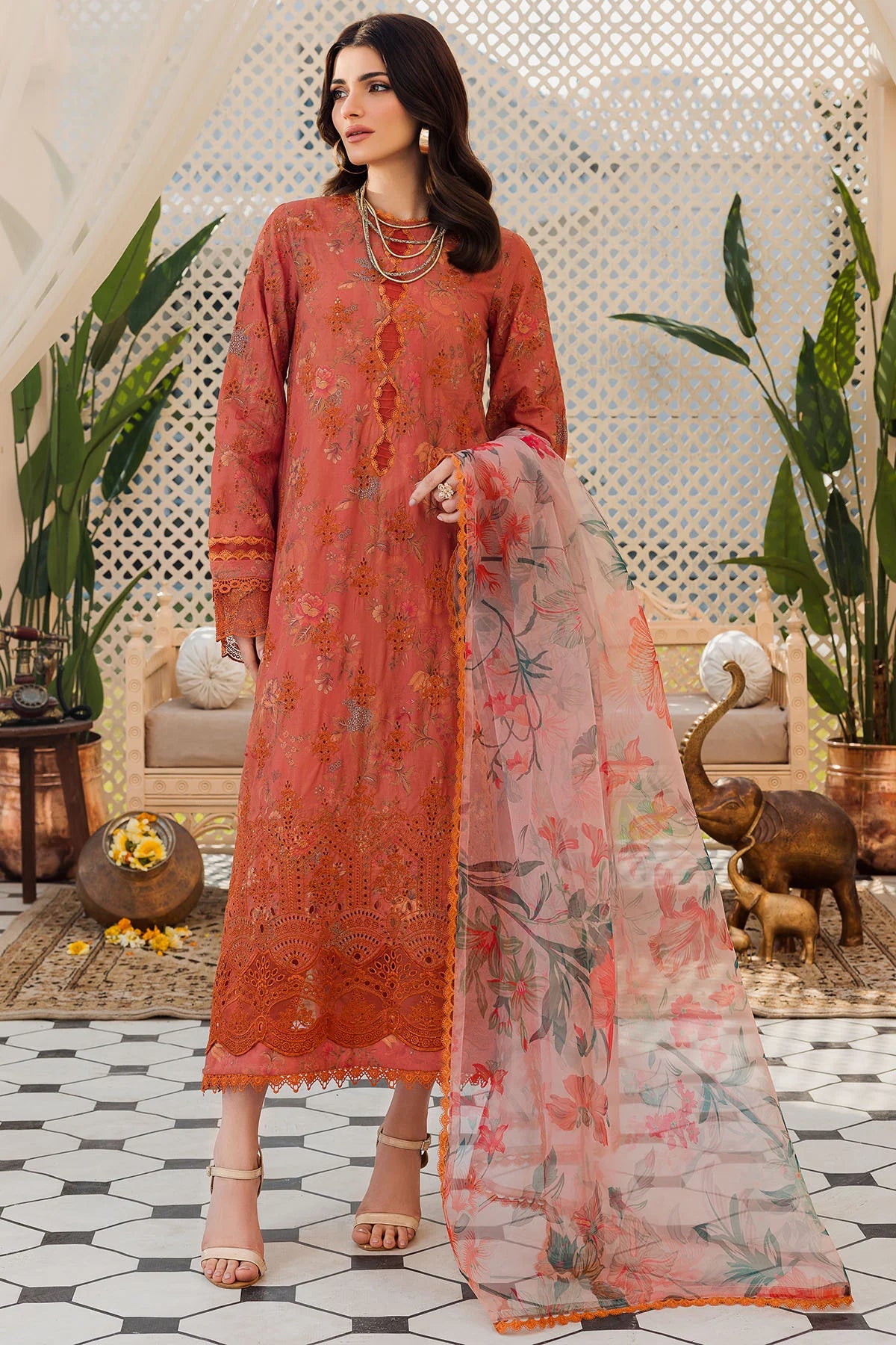 4626-JAHAN EMBROIDERED LAWN UNSTITCHED