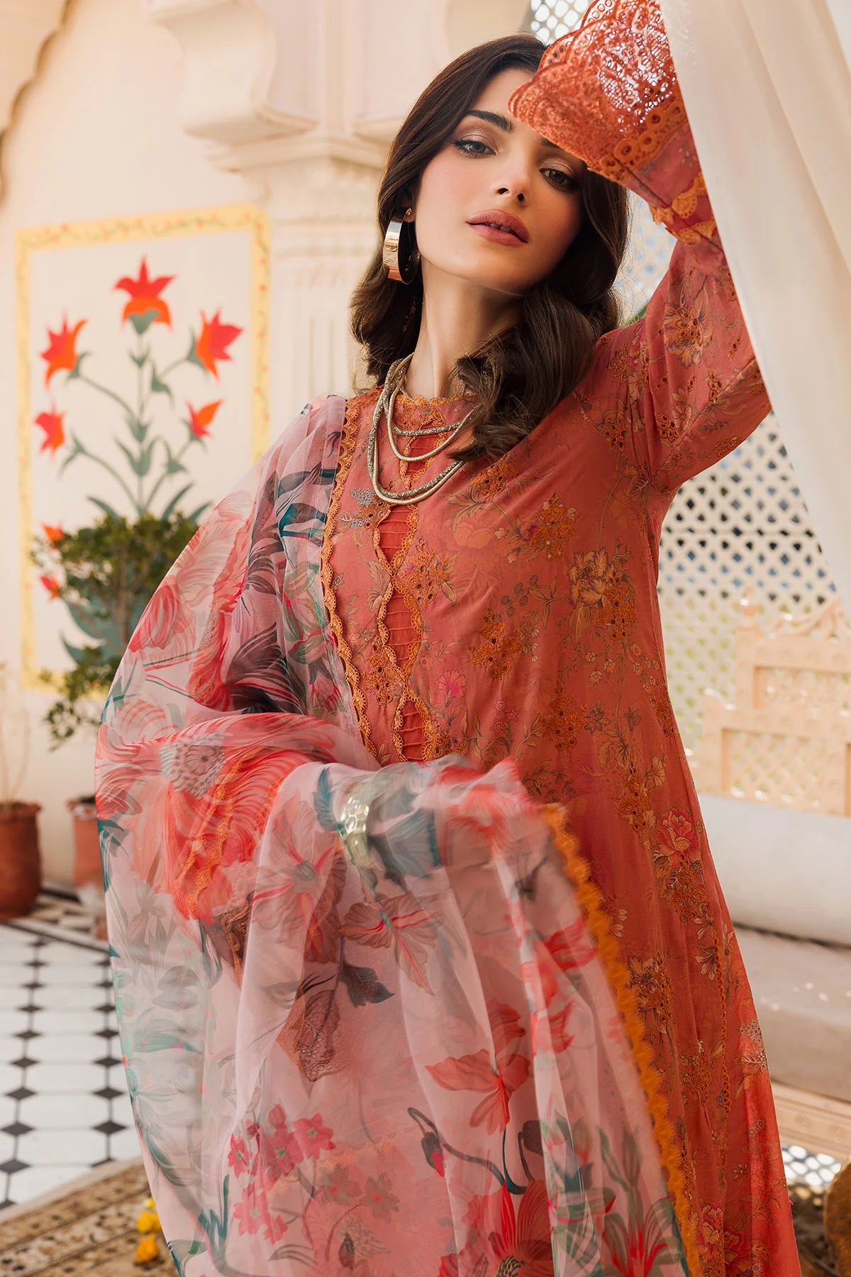 4626-JAHAN EMBROIDERED LAWN UNSTITCHED