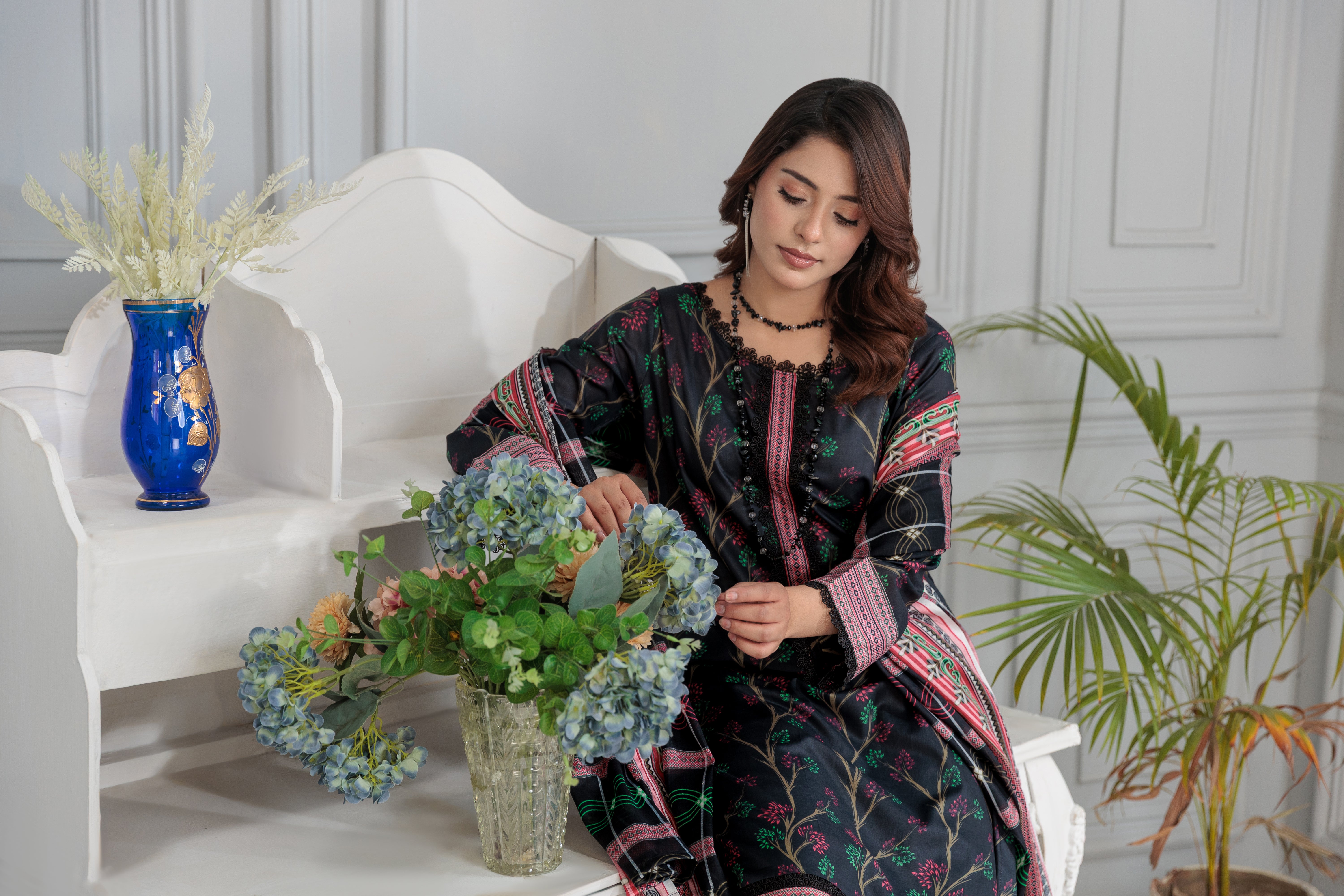 D-3 Gul E Lala  Digital Printed Lawn