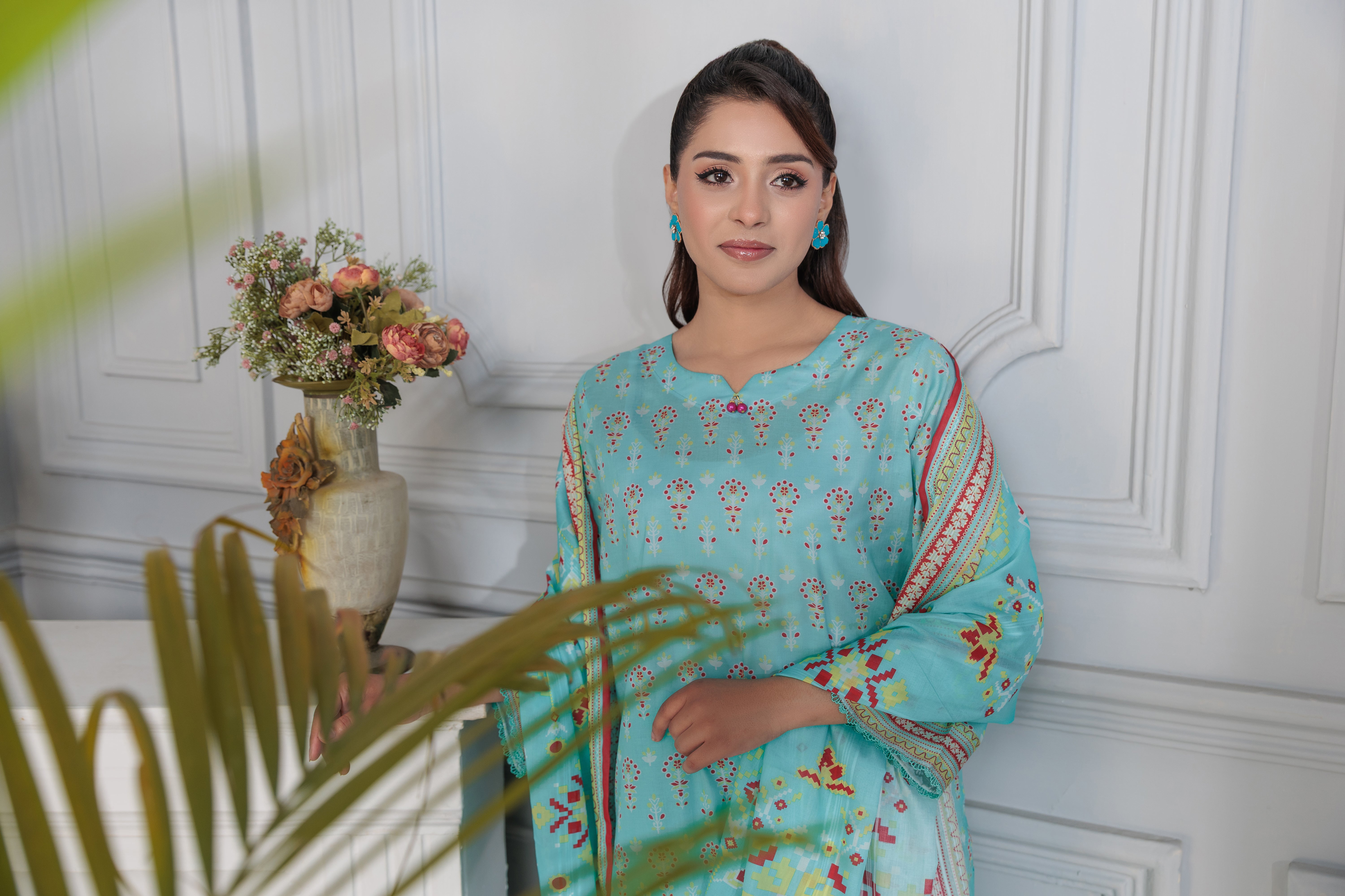 D-8 Gul E Lala Digital Printed Lawn