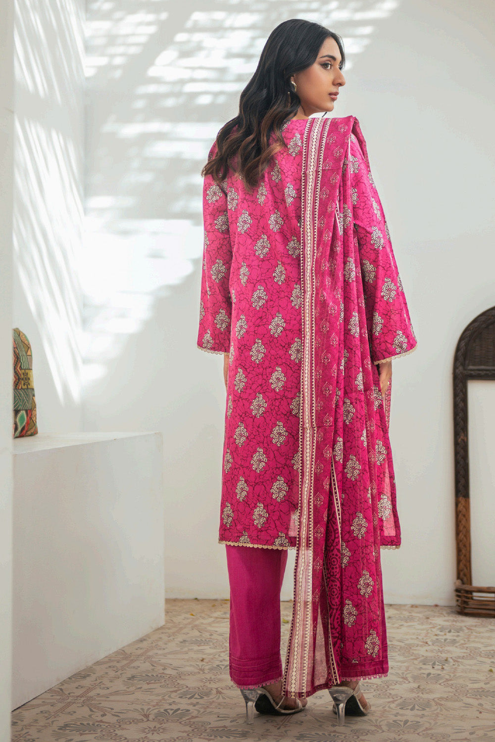 D-0015 Malaika Digital Printed Lawn