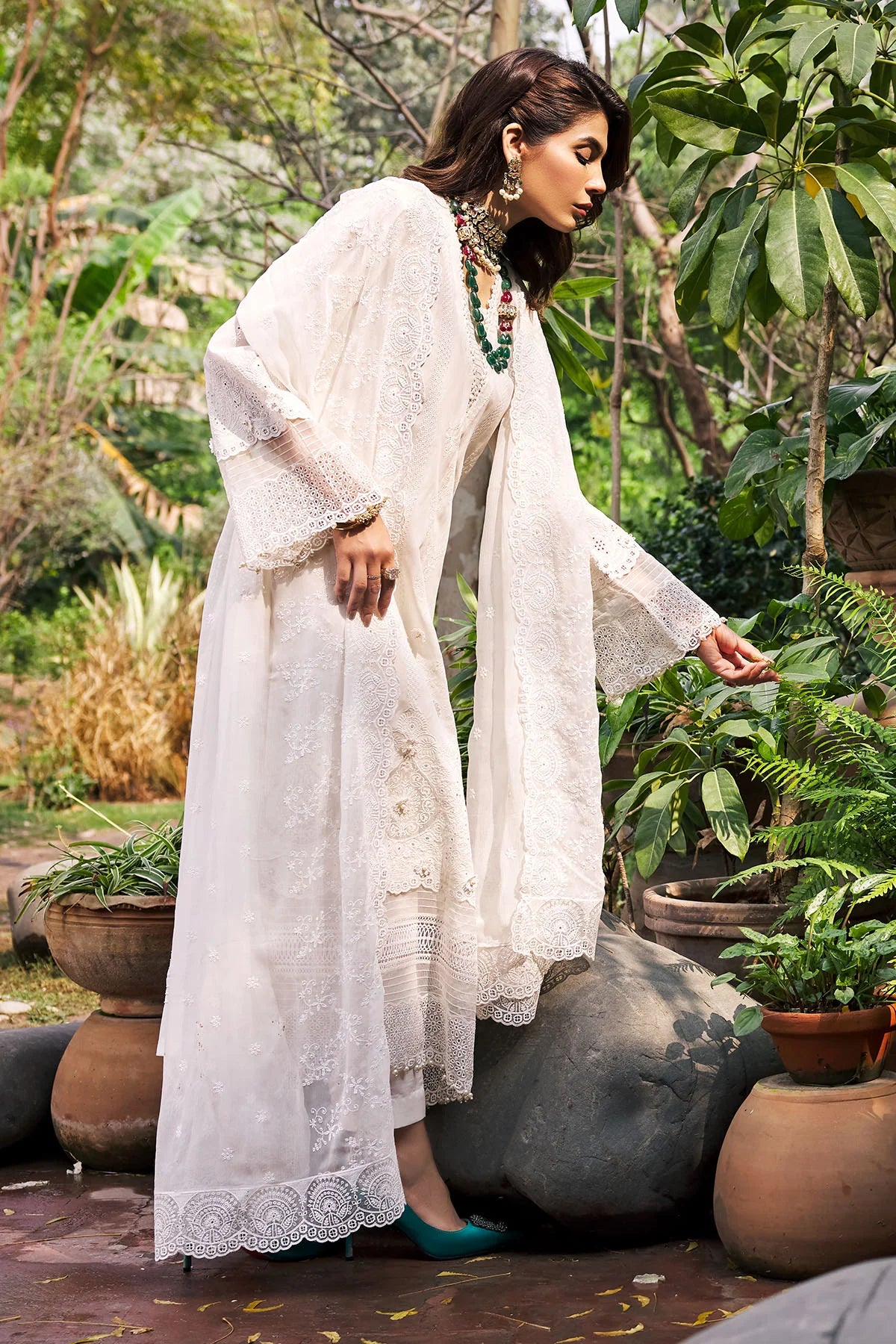 3977-ZOHRA EMBROIDERED LAWN UNSTITCHED