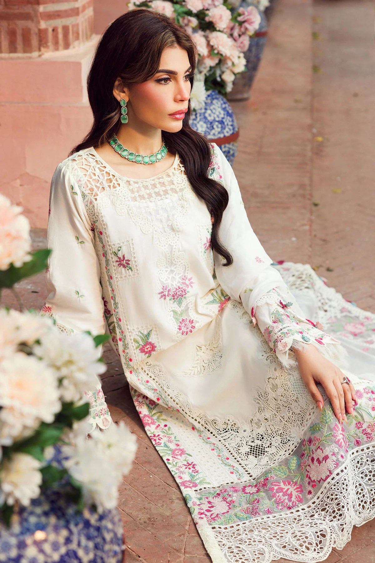 4422-ZAHRA EMBROIDERED LAWN UNSTITCHED