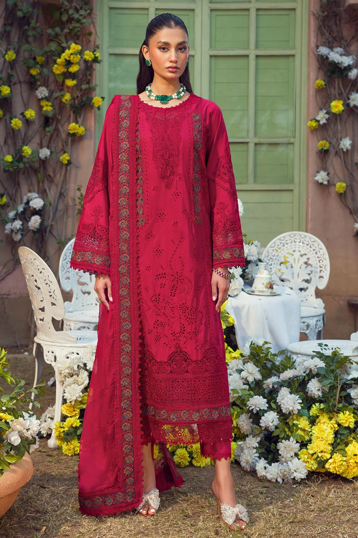 4425-ZOHRA-JABEEN EMBROIDERED LAWN UNSTITCHED