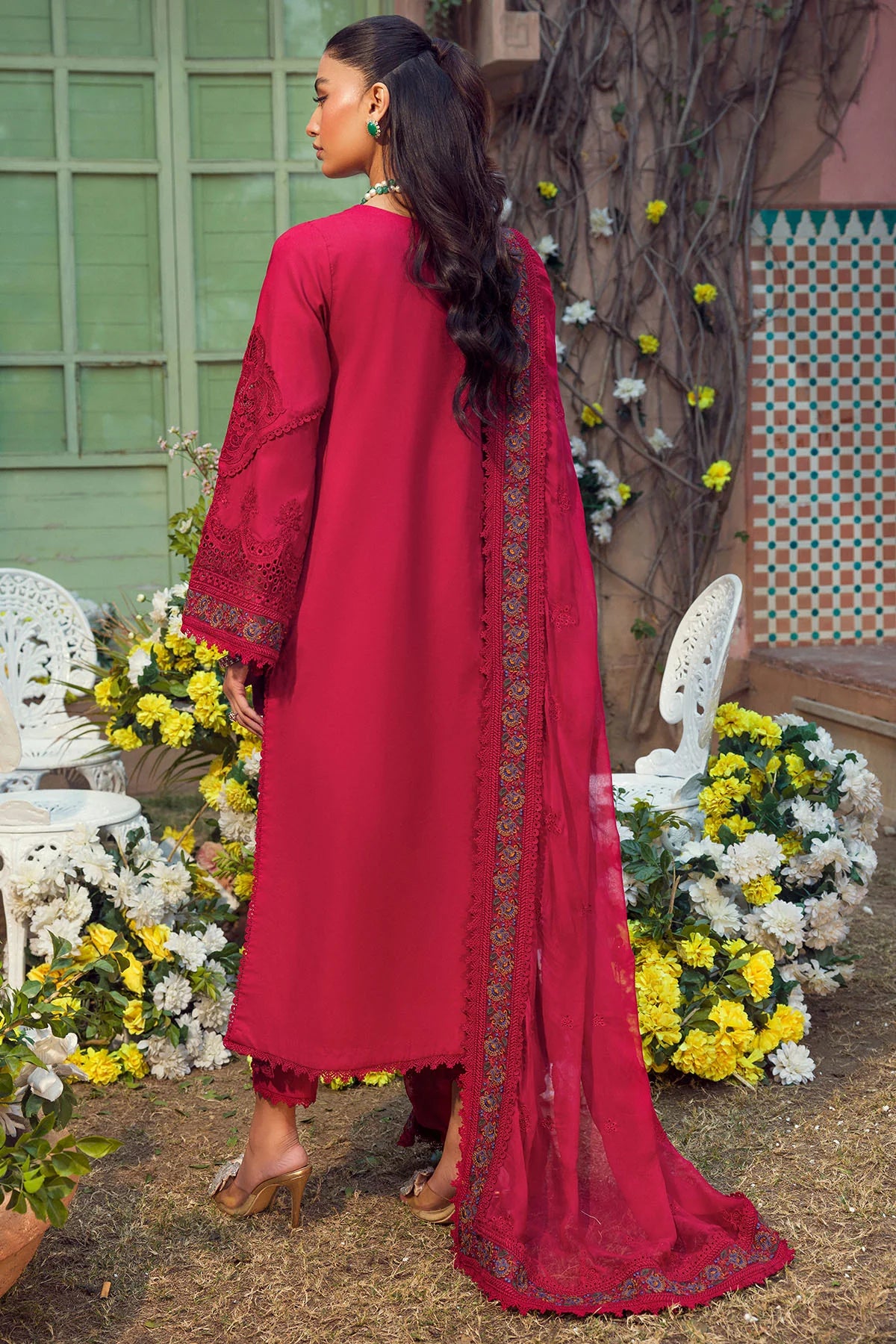 4425-ZOHRA-JABEEN EMBROIDERED LAWN UNSTITCHED