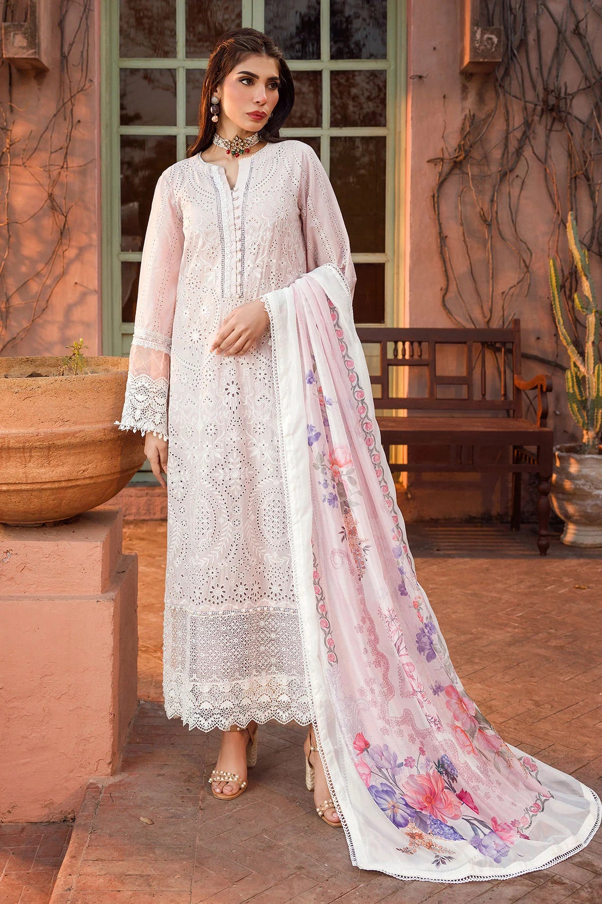 4431-AFREEN EMBROIDERED LAWN UNSTITCHED