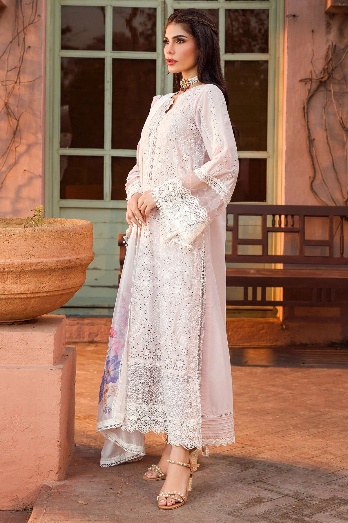 4431-AFREEN EMBROIDERED LAWN UNSTITCHED