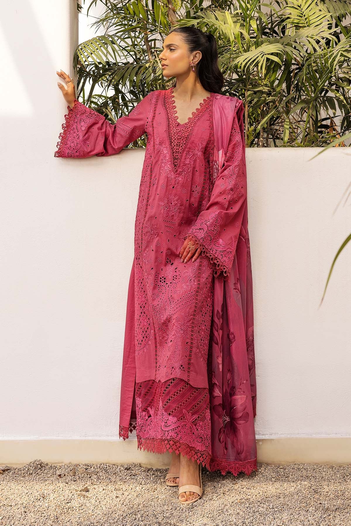 5304-CELINE EMBROIDERED LAWN UNSTITCHED