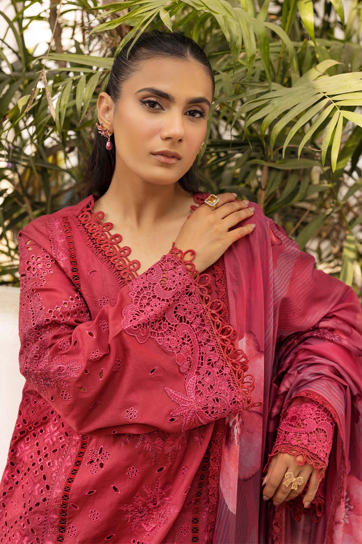 5304-CELINE EMBROIDERED LAWN UNSTITCHED