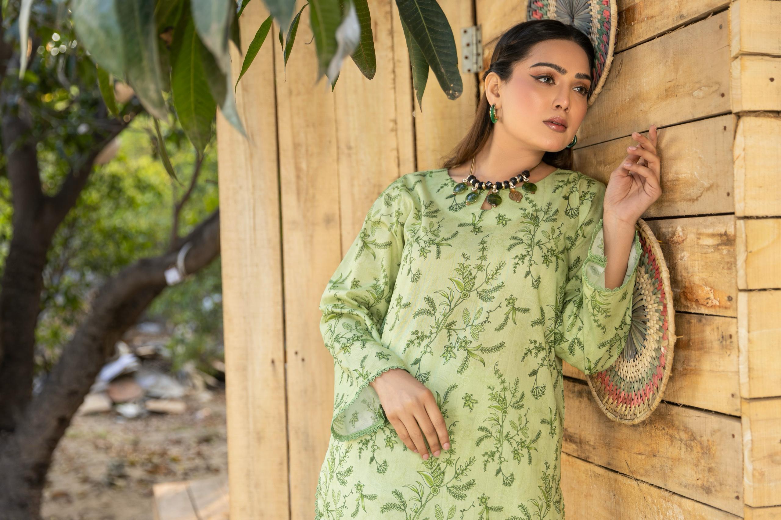 D-8 Classic Digital Printed Lawn